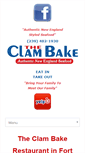 Mobile Screenshot of clambakefortmyers.com